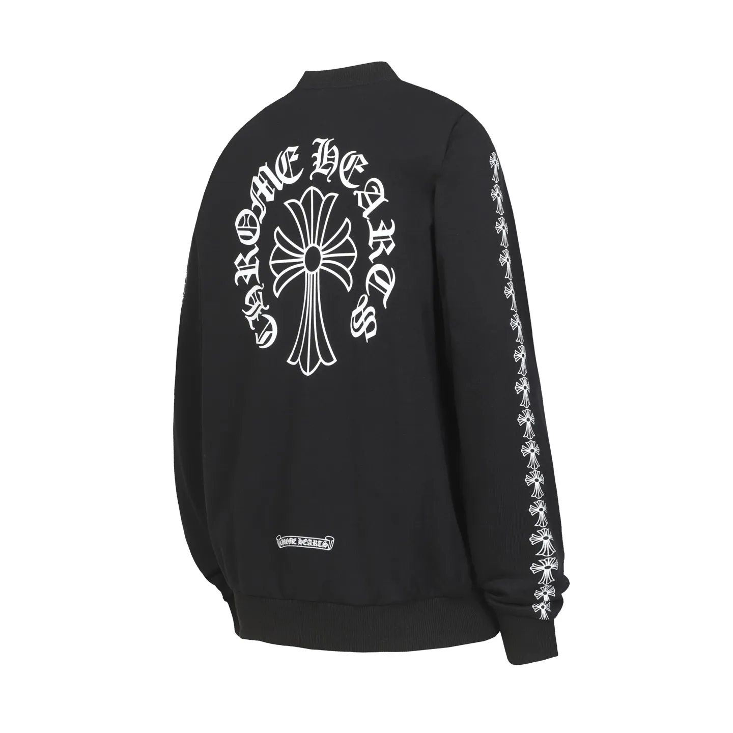 P210 Round neck sweatshirt. Remember to note sweatshirt when ordering #Y2902 Cross-border running quantity model. Please do not place an order if you pursue perfection. -Chrome Hearts/Chrome Hearts 23ss Sanskrit printed popular round neck sweatshirt -High weight, high density and high quality. The wool is soft, delicate and skin-friendly. Soft and silky to the touch. Excellent warmth and skin-friendliness. -Colour: black white -Size: S M L XL